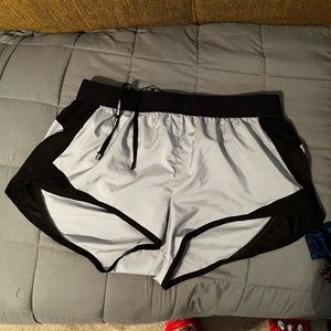 Victoria sport gray and black athletic shorts size medium